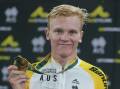 National service: Josh Duffy has enjoyed a golden week at the national track championships. Picture: Cycling Australia