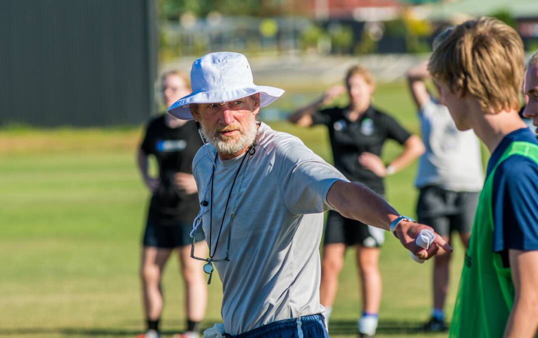 Point to prove: Peter Savill is taking charge at Northern Rangers. Picture: Phillip Biggs