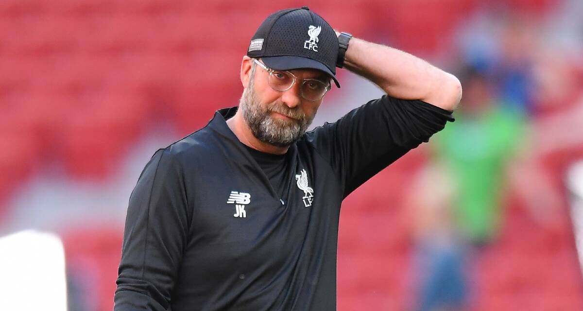 Head scratcher: Liverpool manager Jurgen Klopp has had plenty to ponder over since coronavirus kicked off. Picture: Shutterstock