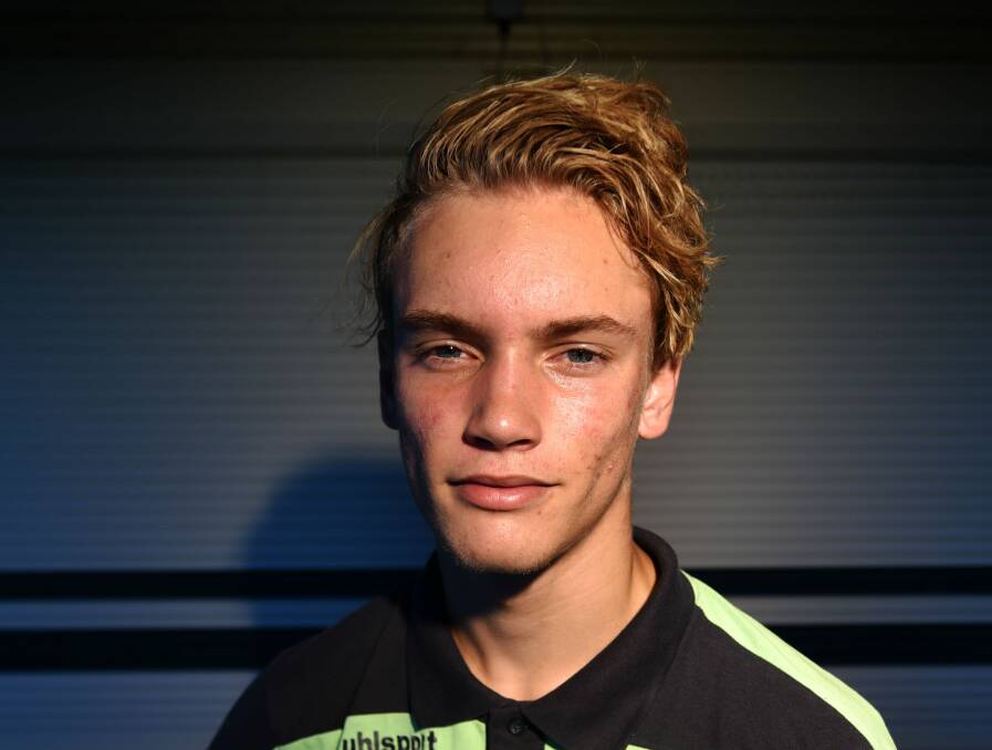 National recognition: Launceston soccer player Nathaniel Atkinson.
