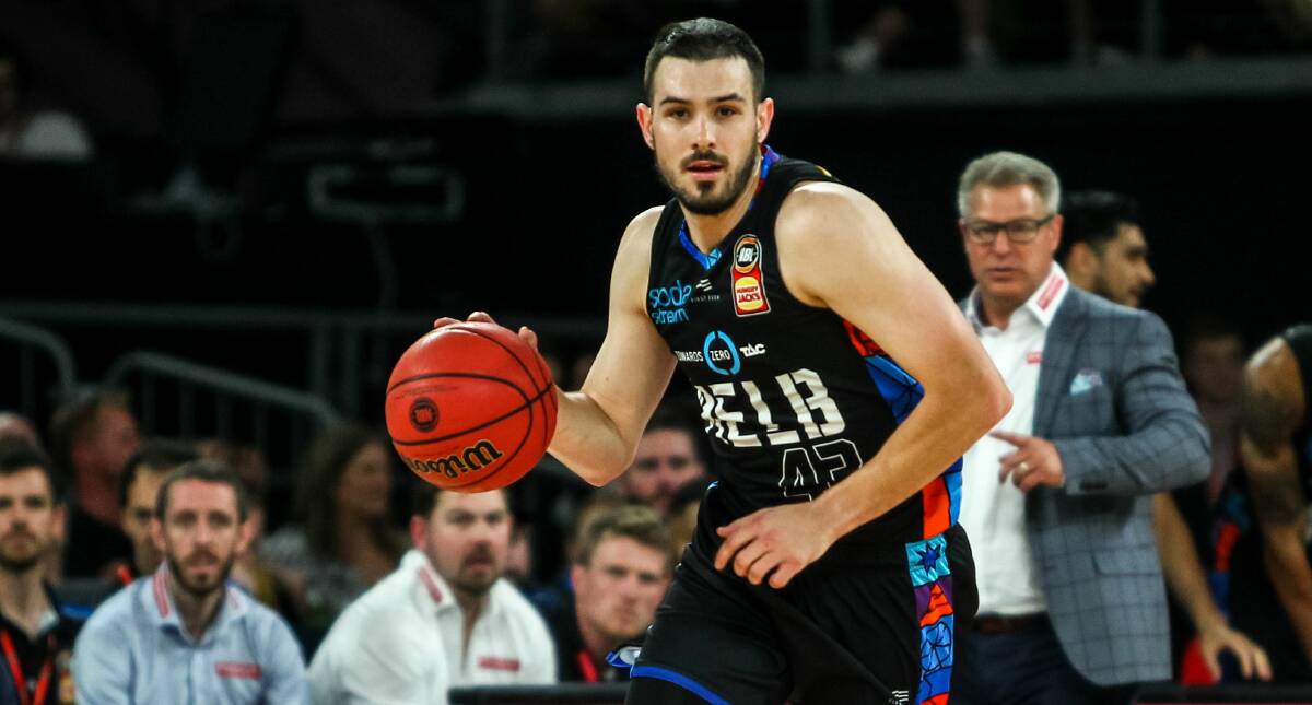 GOULD FINGERS: Chris Goulding in full flight in the NBL. Picture: Melbourne United