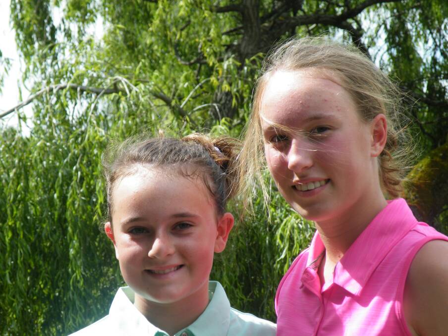 Rivals: Mackenzie Thomas, of Royal Hobart, and Tailah Mowat, of Ulverstone.