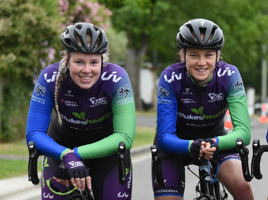 On the road again: Lauren Perry and Catelyn Turner are teaming up this weekend. Picture: Paul Scambler