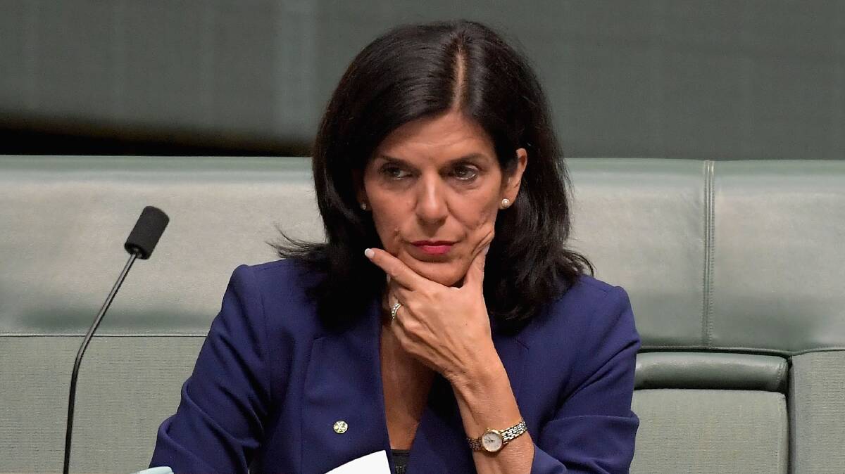 Former Liberal MP Julia Banks says Parliament is decades behind the corporate world in workplace behaviour. Picture: Getty Images