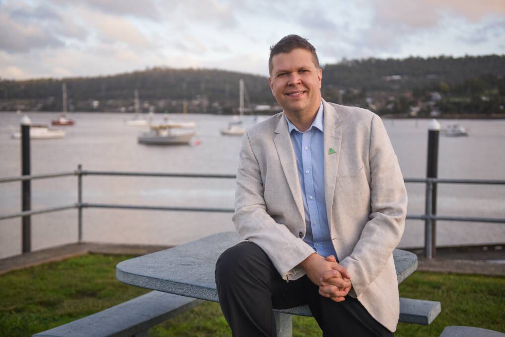BID: Greens Rosevears candidate Jack Davenport says his priorities are climate action, sustainability and cleaning up politics. Picture: Paul Scambler 