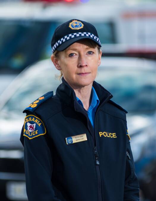 Tasmania Police Acting Commander Northern District Ruth Orr. Picture: Phillip Biggs