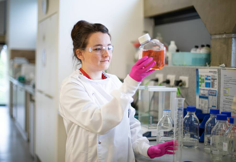 University of Tasmania PhD researcher Olivia Holloway is one of four Australians selected for this year's L'Oréal-UNESCO for Women in Science Mentoring Program. Picture: supplied 
