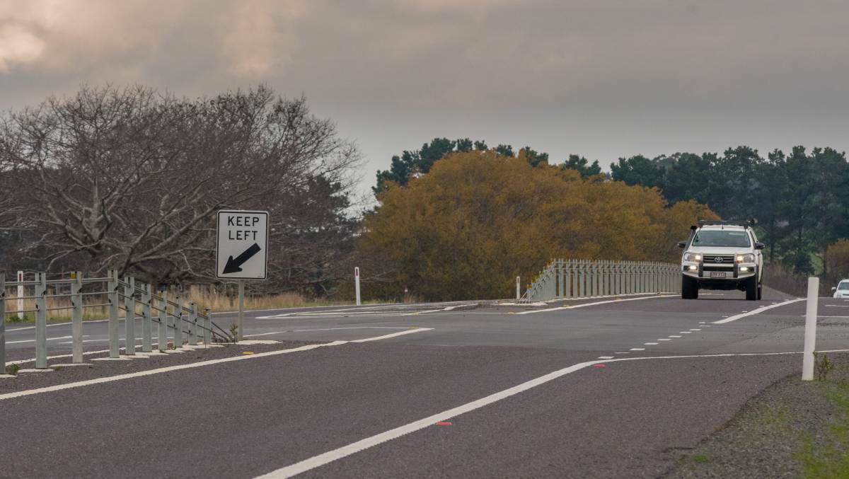 PROGRESS: Safety upgrades on the Midland Highway have reached a significant milestone with over 50 per cent of the work now completed. 