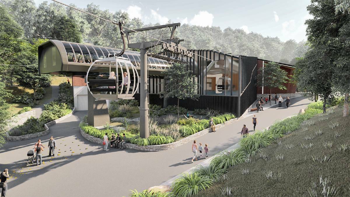 After the permanent listing of Cataract Gorge on the Tasmanian Heritage Register, the proposed Launceston Skyway requires the approval of the Launceston City Council and the Tasmanian Heritage Council. Picture: supplied 