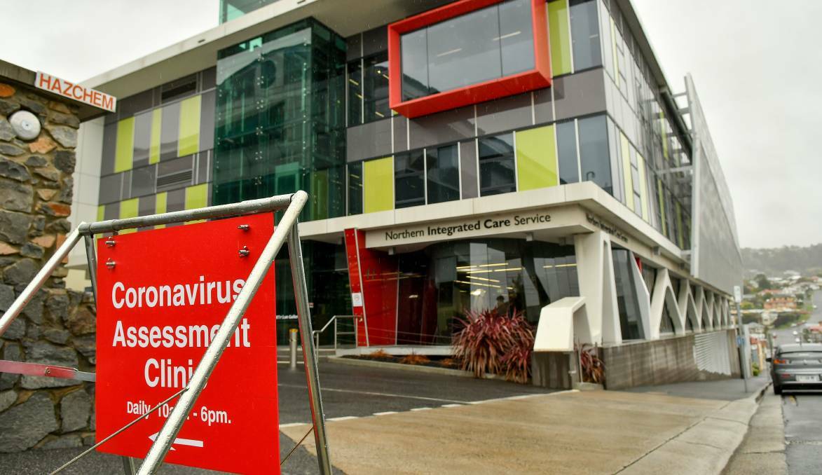 Coronavirus testing clinics are already operational in Launceston and Hobart. 