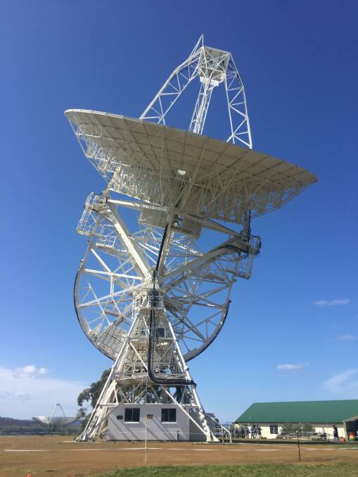ICONIC: The University of Tasmania's Mount Pleasant Radio Telescope Observatory hosts the southernmost large radio telescope. Picture: Emily Jarvie 