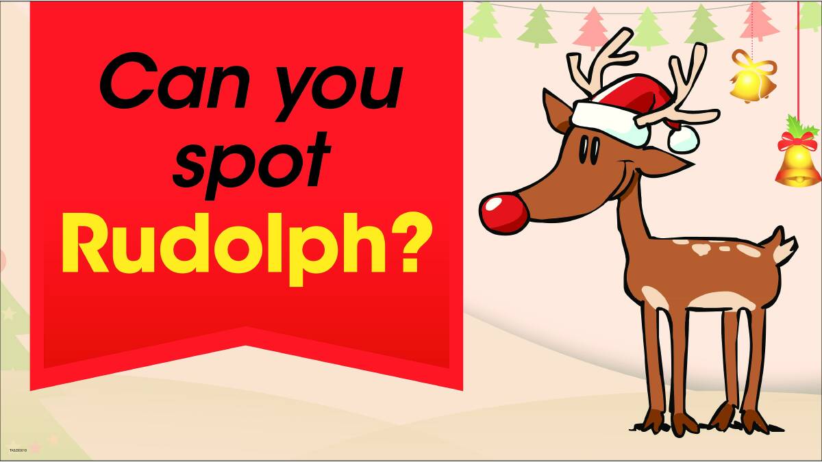 Win A Day On The Green tickets by finding Rudolph in the newspaper