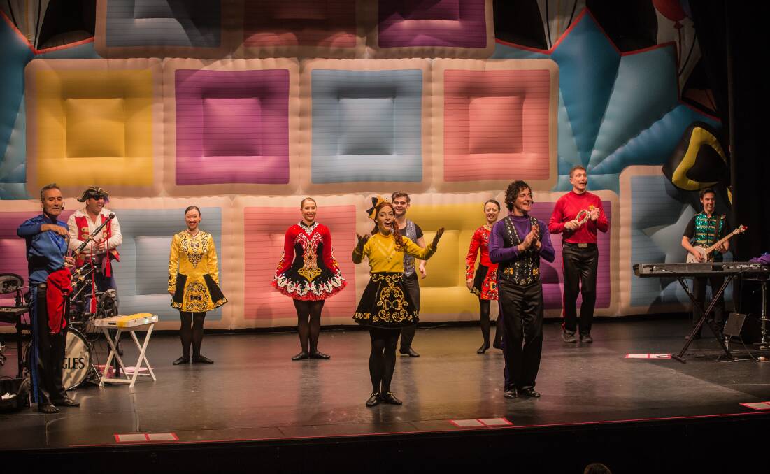 The Wiggles performing at the Lighthouse Theatre in Warrnambool. Picture: Christine Ansorge