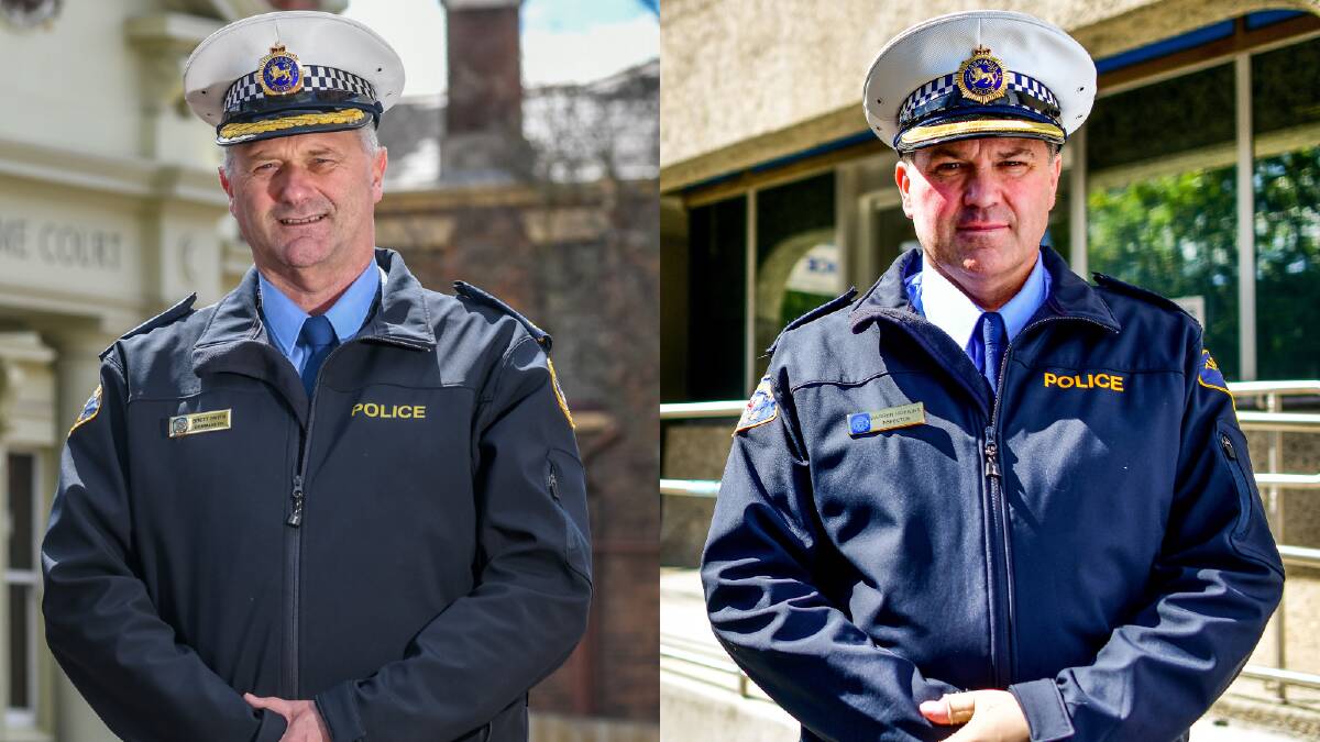 Commander Smith and Inspector Hopkins. 
