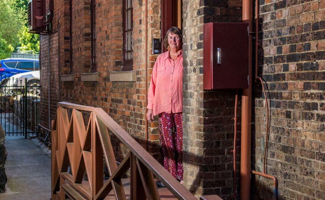 GATHER: Each week Drop-In Centre coordinator Kay Hunter, or one of her many volunteers, welcomes vulnerable Launcestonians into the hall beside the City Baptist Church. Pictures: Phillip Biggs