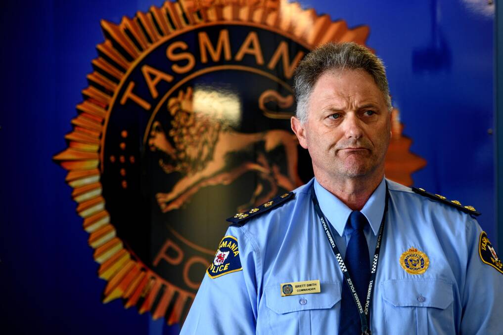 Tasmania Police Northern Commander Brett Smith
