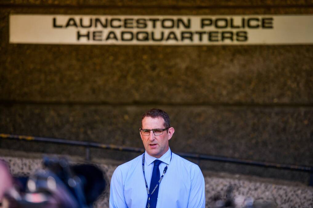 Tasmania Police Detective Inspector Gary Williams. Picture: Scott Gelston