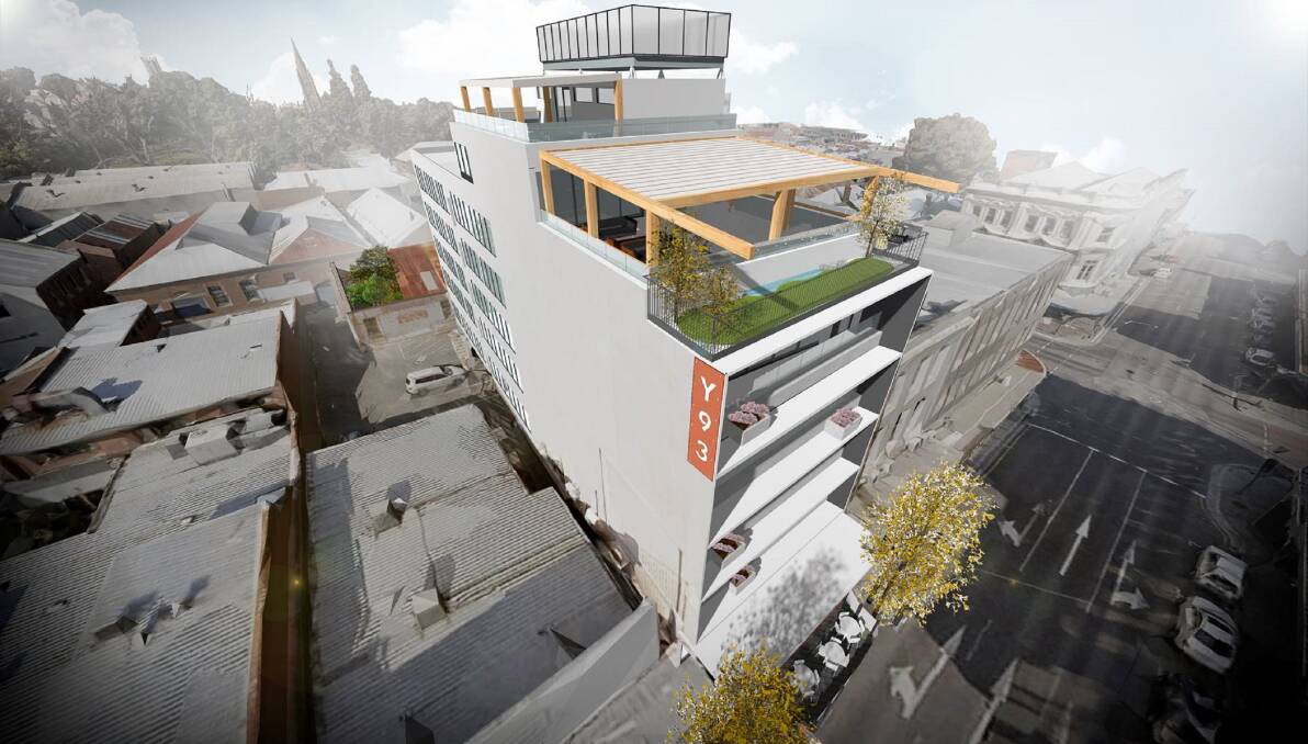 CHANGE: S. Group releases artist impression of the redevelopment of a 1950s building on York Street. Picture: supplied