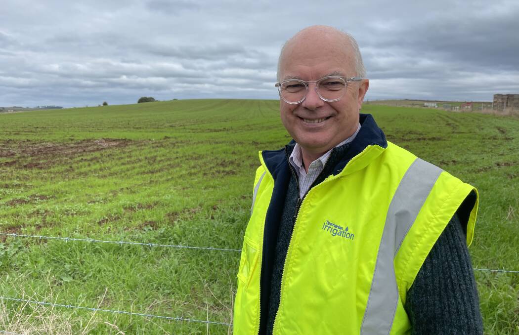 Tasmanian Irrigation chief executive Andrew Kneebone.
