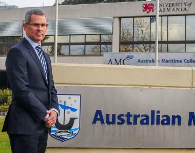 NEW DIRECTION: Australian Maritime College principal Michael van Balen said staff working on the Pacific Boat Patrol program had been redeployed. Picture: file