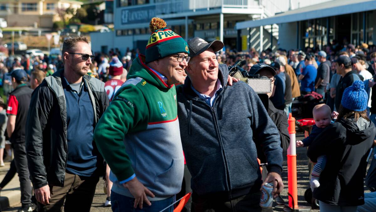 OUR TIMES: Kym Wylie, of Prospect Vale says Prime Minister Scott Morrison's visit to Launceston was full of festivity and shows a disconnect of the real issues. Picture: Phillip Biggs