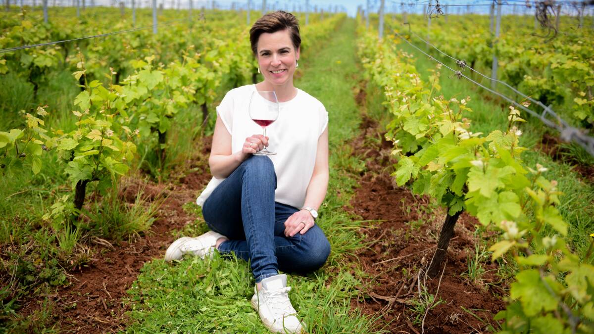 Katrina Myburgh wants to benefit the Tasmanian wine industry through new marketing and online sales platform Wines of Tasmania.