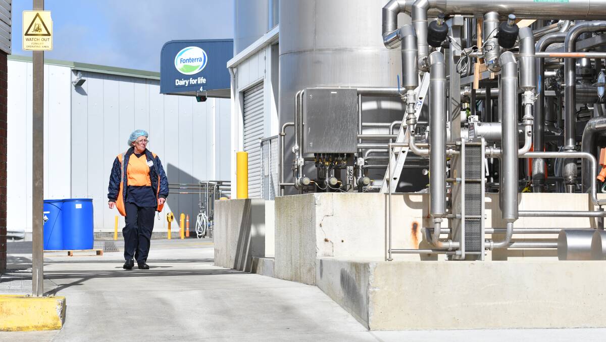 PARTNERS: The plan also sets goals to improve transparency and the relationships between producers and suppliers like Fonterra. Picture: Brodie Weeding