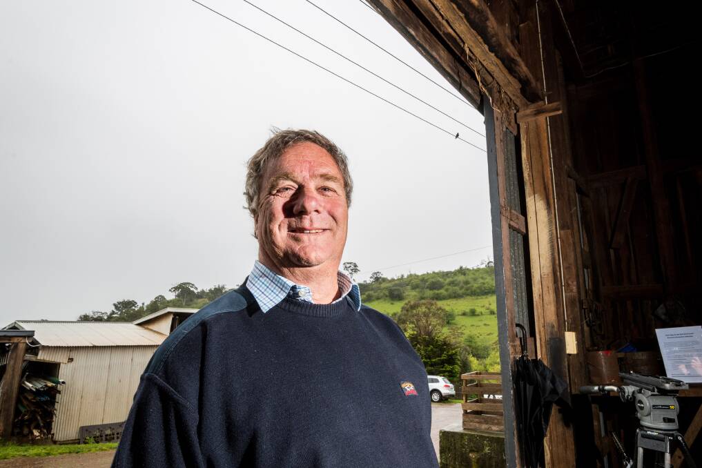 CALL TO ACTION: Weed Action Fund chairman Ian Sauer at the launch of the second round of the action grants. The fund is a collaboration between the Tasmanian Government and NRM North, South and the Cradle Coast Authority. Picture: Phillip Biggs