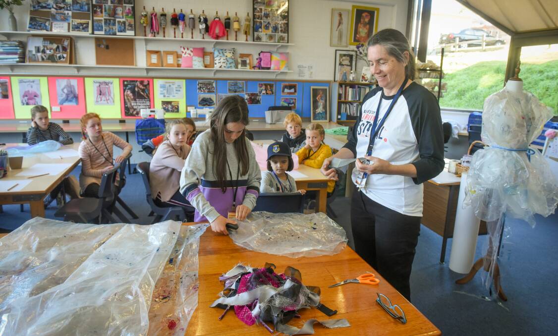 HOLIDAY FUN: Students involved in the Launceston Learning Festival last year. This year, the festival will be moved to an online format. Picture: file