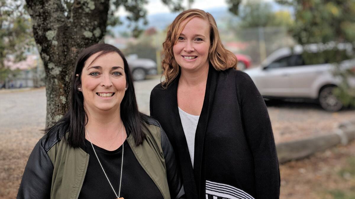 CARERS WANTED: Glenhaven Family Services Northern coordinator Pene Daniel and Out of Home Care North team leader Rose Norgrove are calling for people to become foster carers. Picture: Caitlin Jarvis