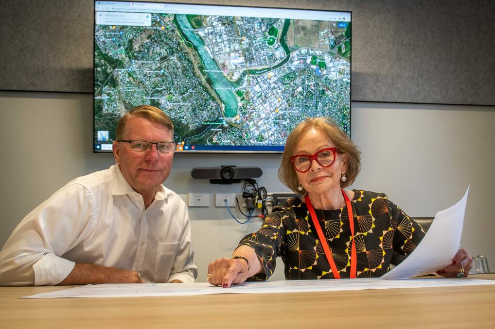 UNITED: West Tamar general manager Rolph Vos and mayor Christina Holmdahl say working on a solution to the Tamar Estuary's woes will take a collaborative approach from all levels of government. Picture: Paul Scambler