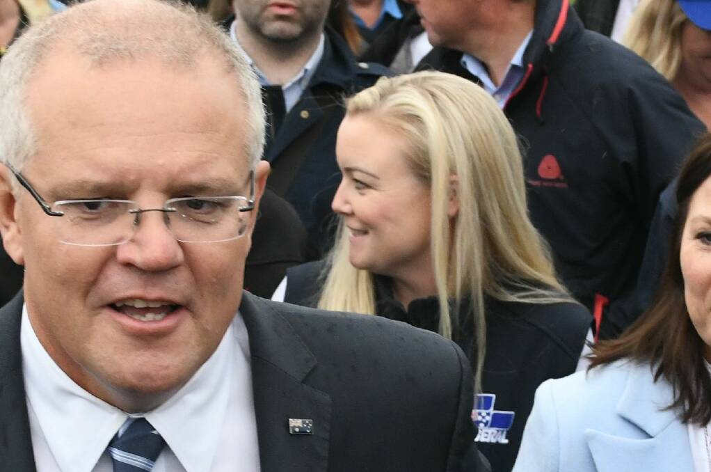 Prime Minister Scott Morrison was with Jessica Whelan at Agfest before she resigned from the Liberal Party.