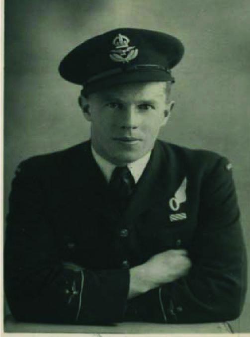 Mr Woods during his service in the Royal Australian Air Force.