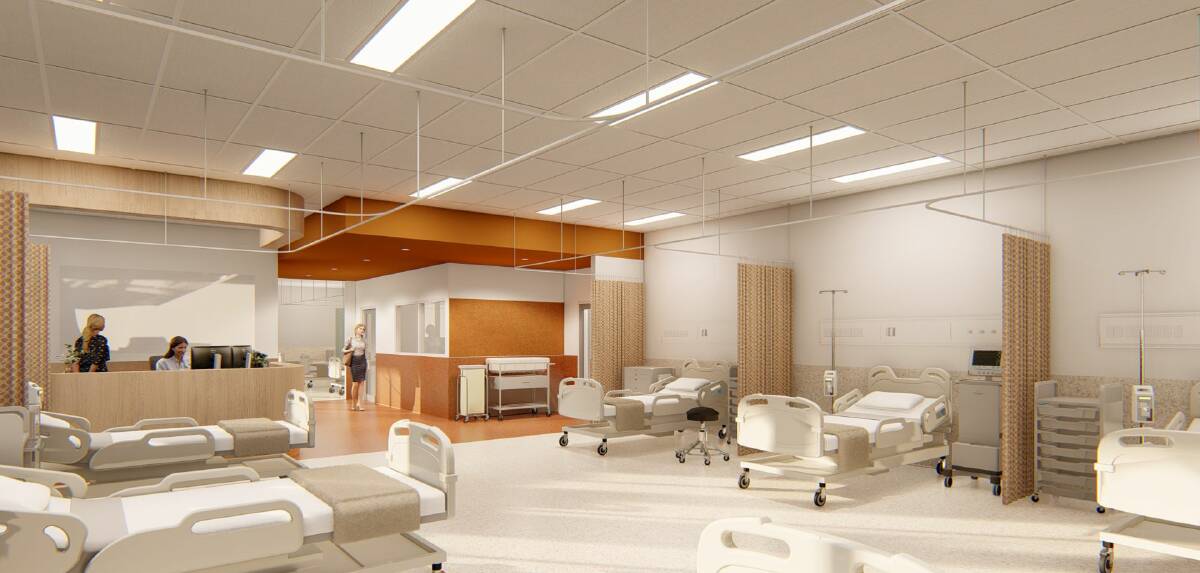 NEW ADDITIONS: Modern nursing prac rooms are part of a $4 million upgrade to the TasTAFE Alanvale campus. Picture: supplied/ARTS Architects. 