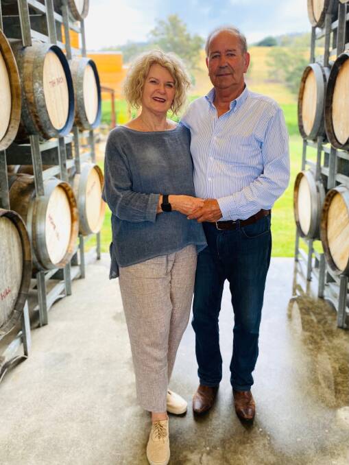 COMMUNITY FOCUSED: Rosemary and Terry Bennett, of Home Hill Winery in the Huon Valley have been recognised each with an OAM in the Australia Day Honours. Picture: supplied