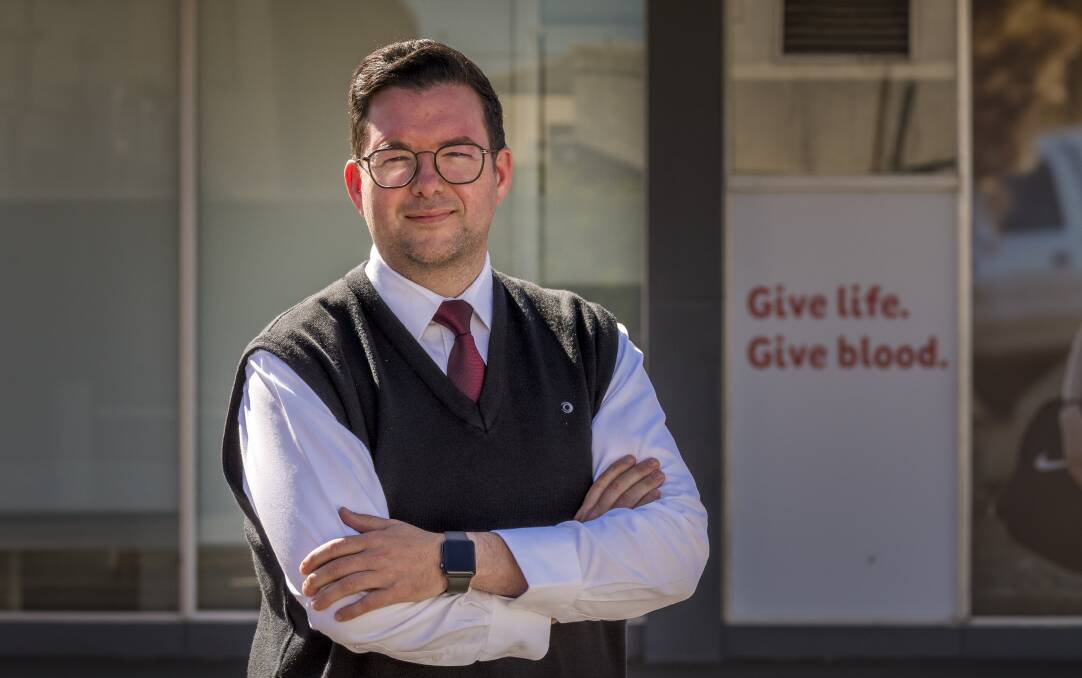 POSITIVE STEP: Launceston man Simon Rice, who says the recent change to celibacy exclusion periods is a step in the right direction for gay men who wish to donate blood. Picture: Phillip Biggs