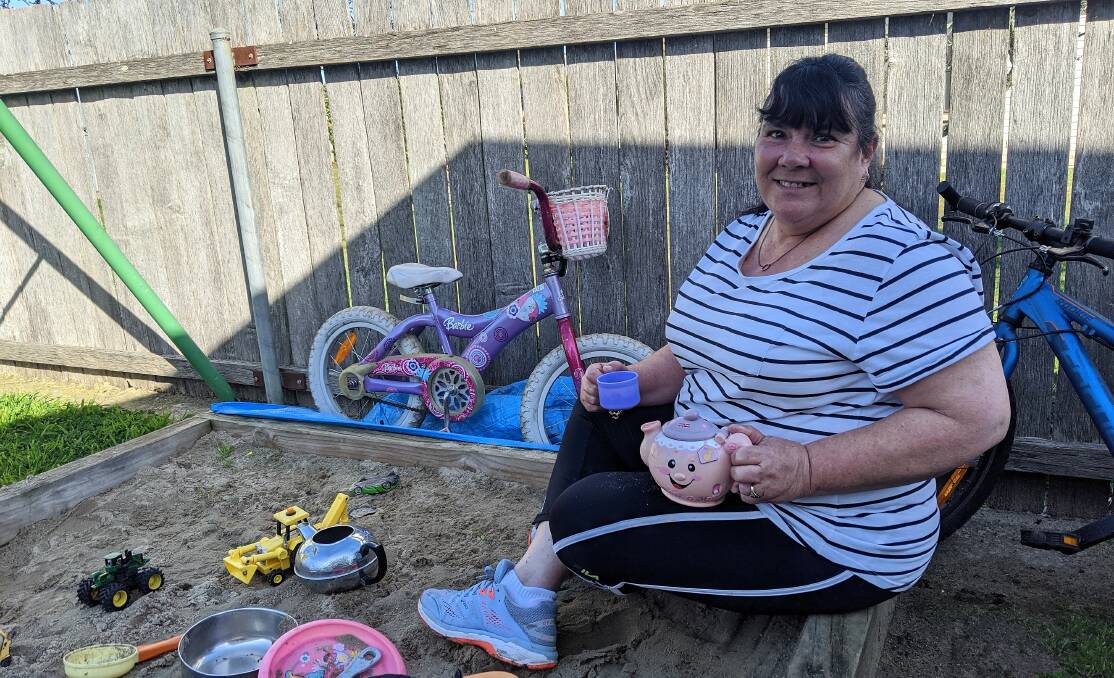 MORE SUPPORT: Kin Raising Kids says grandmothers like Debbie Cashion, who are informally raising their grandchildren are falling through the cracks of a system not designed to support them. Picture: Caitlin Jarvis
