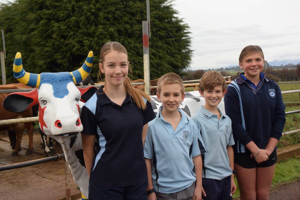 FUTURE YOUTH: The plan has committed to initiatives to attract and retain young people through education programs like Picasso Cows. Picture: file
