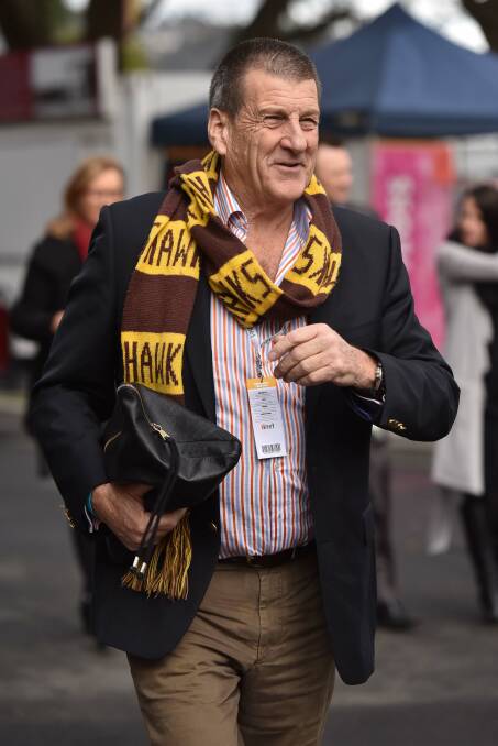 DRAWCARD: Hawthorn Hawks president Jeff Kennett will be the guest speaker at a business lunch hosted by the Launceston Chamber of Commerce.
