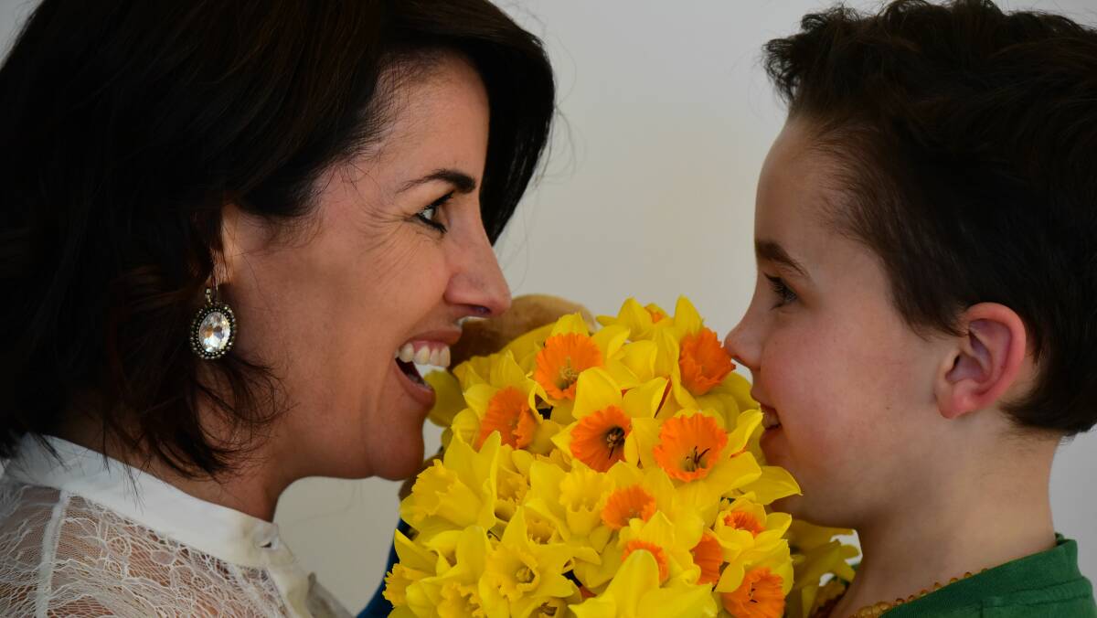 FAMILY MATTERS MOST: Jo Palmer and her then-seven-year-old son Charlie for Mother's Day in 2016. Picture: Paul Scambler