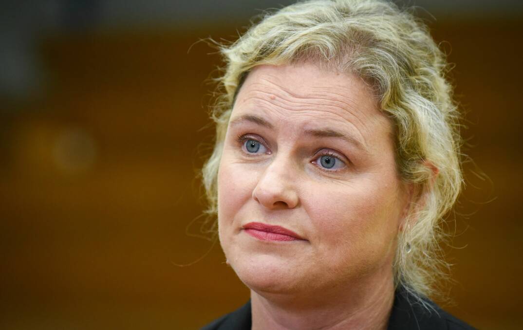 FIRING LINE: Australian Education Union Tasmania state manager Roz Madsen, who may face a no-confidence motion at a meeting on Friday. Picture: Paul Scambler