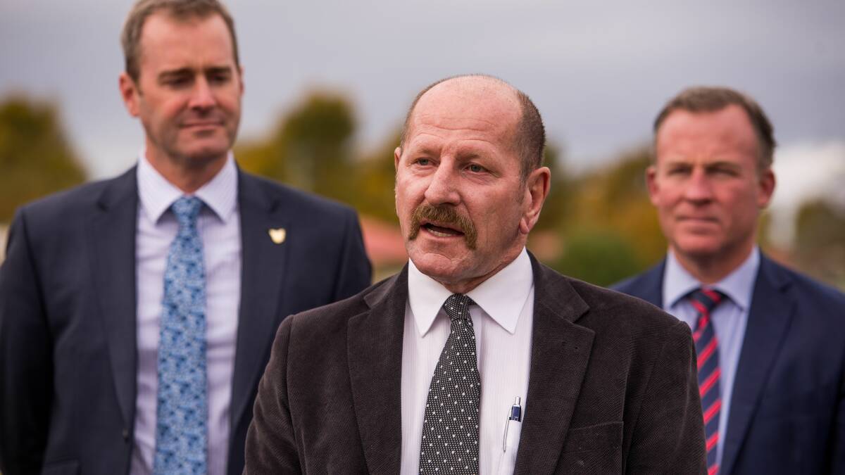 FINALIST: Break O'Day mayor Mick Tucker. The council has been named a finalist in the Great Eastern Driver awards for its commitment to mountain biking in the region.