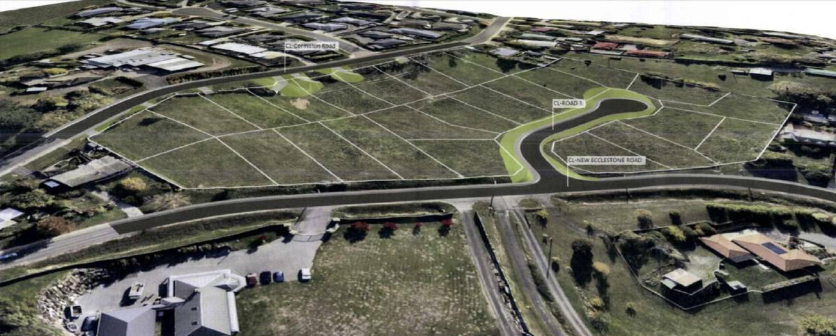 APPROVED: The subdivision on New Ecclestone Road at Riverside was approved by the West Tamar Council on Tuesday. Picture: supplied