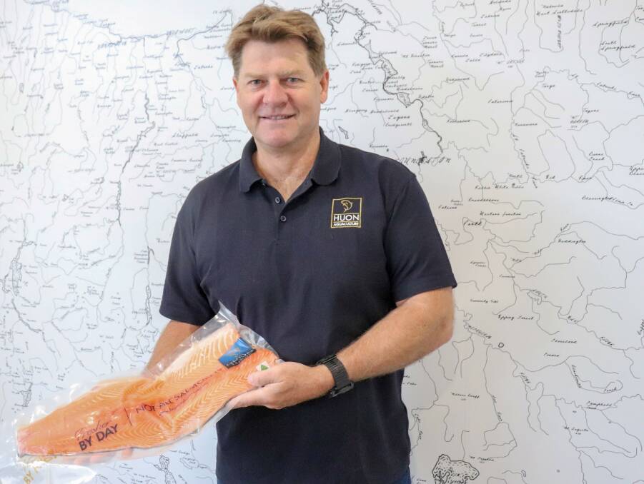 NEW ROLE: Huon Aquaculture has appointed David Morehead to the role of general manager of processing, based at the Paramatta Creek plant. Picture: supplied