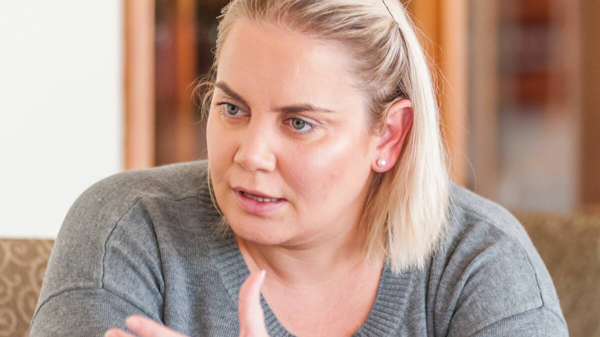 IT'S TIME: Tennis star Jelena Dokic says its time for women to speak up about all forms of abuse. Dokic was the guest at an International Womens' Day lunch hosted by Clifford Craig. Picture: Phillip Biggs