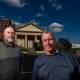 HELPING HAND: Launceston Baptist Church pastor Jeff McKinnon and chaplain Stephen Avery work with the 'street community' but say there are large cracks in the system that many fall into. Picture: file