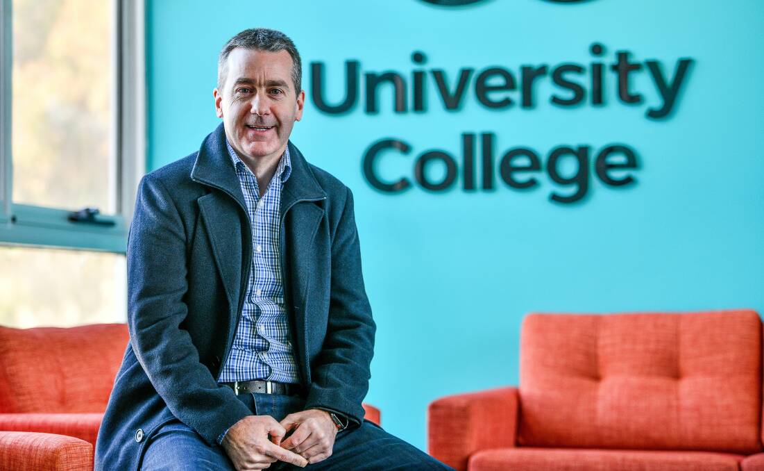 VISION: University College chief executive Lee Whiteley. Picture: Scott Gelston