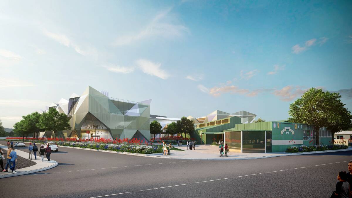 University of Tasmania early concept images of what the new Inveresk campus could look like. Pictures: UTAS.
