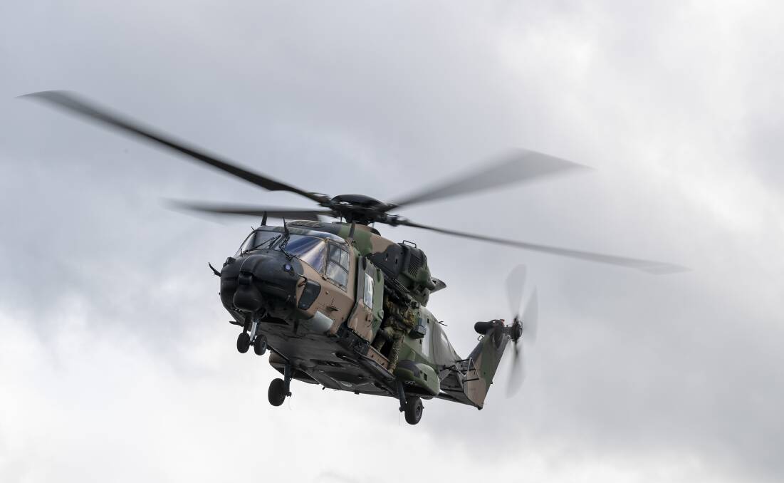 An Australian Army MRH-90 Taipan helicopter. Picture: Department of Defence
