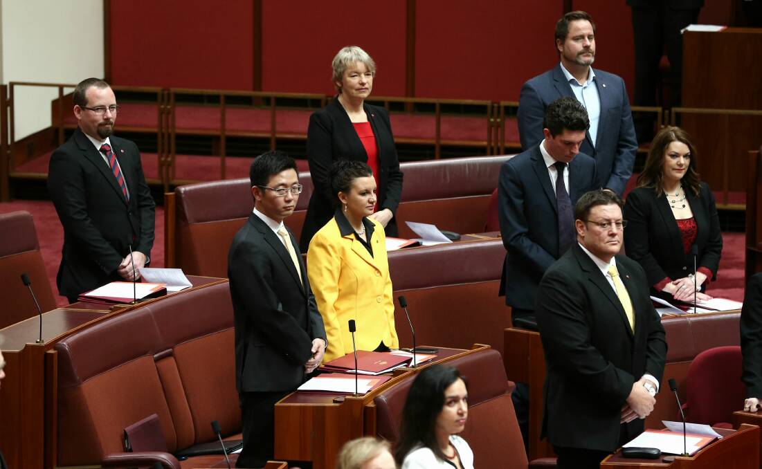Looking at the curious composition of our Canberra Senate one gains the impression that the great machinery of democracy has stalled, says a letter writer.